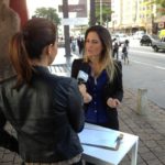 Letícia Radaic no Programa Hoje em dia - TV Record