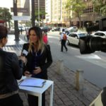 Letícia Radaic no Programa Hoje em dia - TV Record