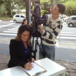 Letícia Radaic no Programa Hoje em dia - TV Record